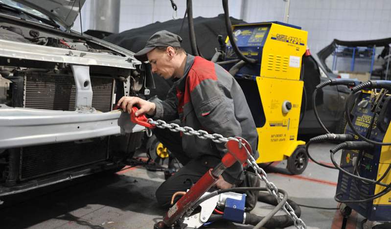 Восстановление геометрии кузова