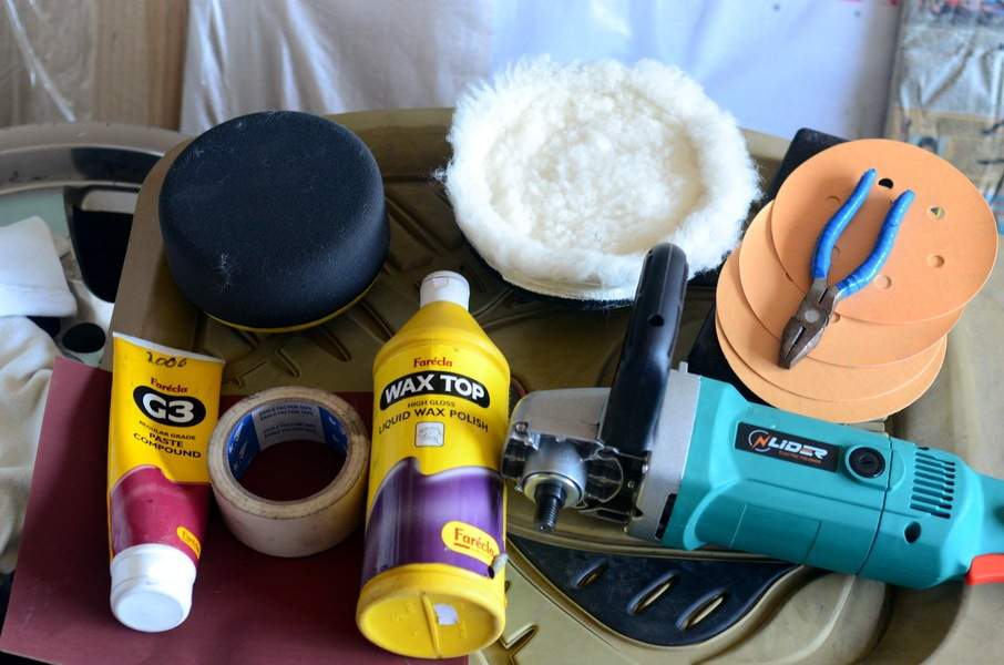 Полировка капота