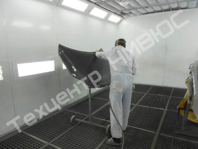 Покраска бампера